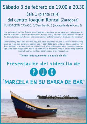 'MARCELA EN SU BARRA DE BAR': CANCIÓN Y VIDEOCLIP EN EL JOAQUIN RONCAL